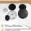 Cooker Hat Set Oven Gas Hob Burner Crown Flame Cap Replacement Kit 3