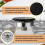 Cooker Hat Set Oven Gas Hob Burner Crown Flame Cap Replacement Kit 5