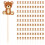 Cute Bear Food Picks Cake Dessert Toothpicks Fruit Forks 4