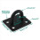 Pad Eye Plate U Hooks Heavy Duty Wall Mount Ring Hooks 2