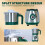 Grain Grinde with 3 Removable Blades EU Plug 4