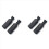 guitar double swing bridge double-screw bolt Anchor Black 1