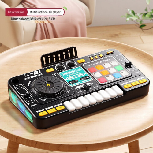 Kids Simulation Multifunctional DJ Mixer Controller A 1