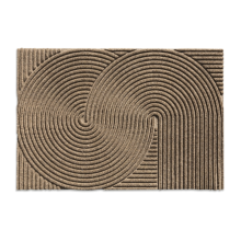 Tapis de porte grattoir pour l'entrée de la maison, technologie efficace pour éliminer le sable et la saleté, facile à nettoyer et à entretenir