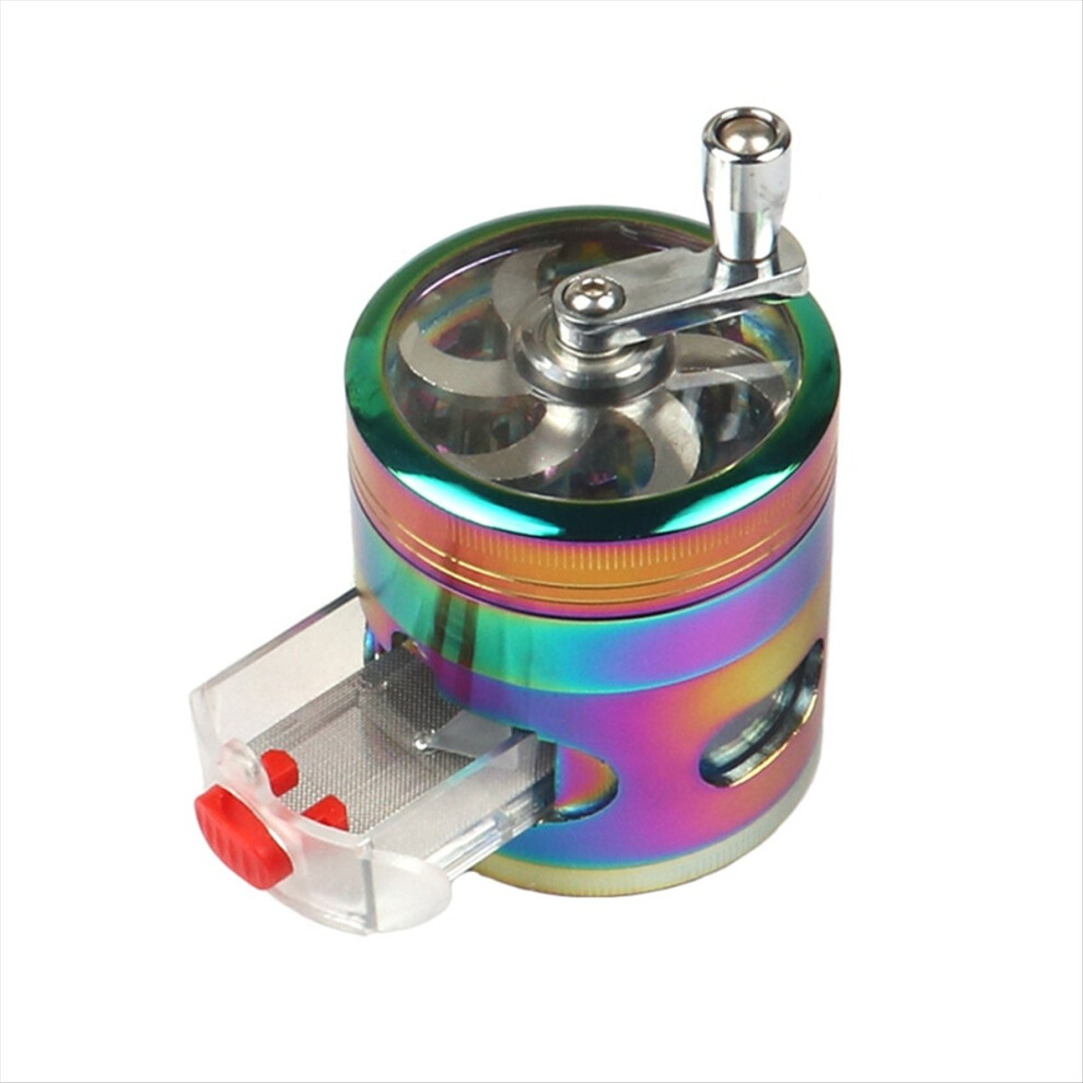 Manual Grinder Hand Crank Transparent Top Grinder Crusher 4852814270614