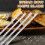 4 Pcs Bread Bow Knife Blades Stainless Steel Replacement Blade 4