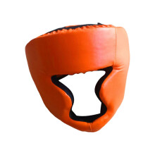 Head Gear for Boxing and Taekwondo Sparring Orange Size M