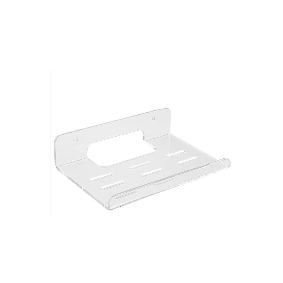 Floating Shelves For Multi-Use Clear Acrylic Storage Shelf Space Saver In Bathroom Bedroom Kitchen, Durable Acrylic Material 9060116134366
