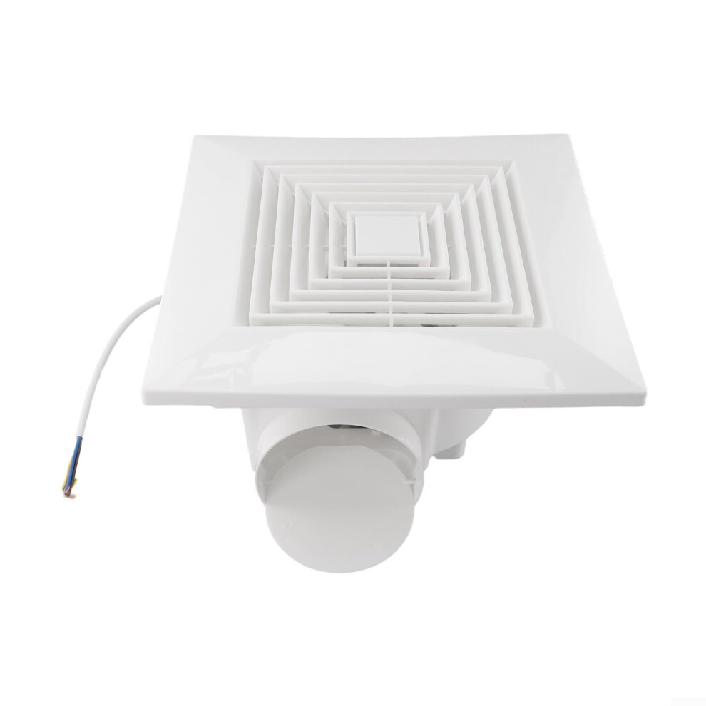 Integrated Ceiling Ventilation Fan Powerful Airflow Silent Operation Kitchen Bathroom Exhaust Energy Efficient 2424Cm 9067246210014