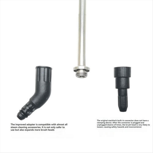 Adapter Conversion for Steam Cleaner Accessories 1