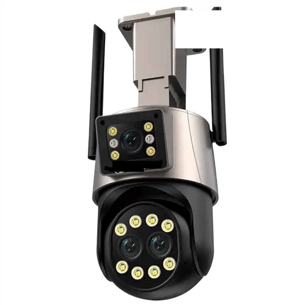 Security Cameras Wireless Outdoor 9Mp 5K Ip Camera Threelens 8X Zoom Ai Human Detect Auto Tracking 360 Surveillance 32Gb 9067246210137