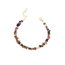 Bracelet réglable en pierre naturelle pour femmes, fait-couleur