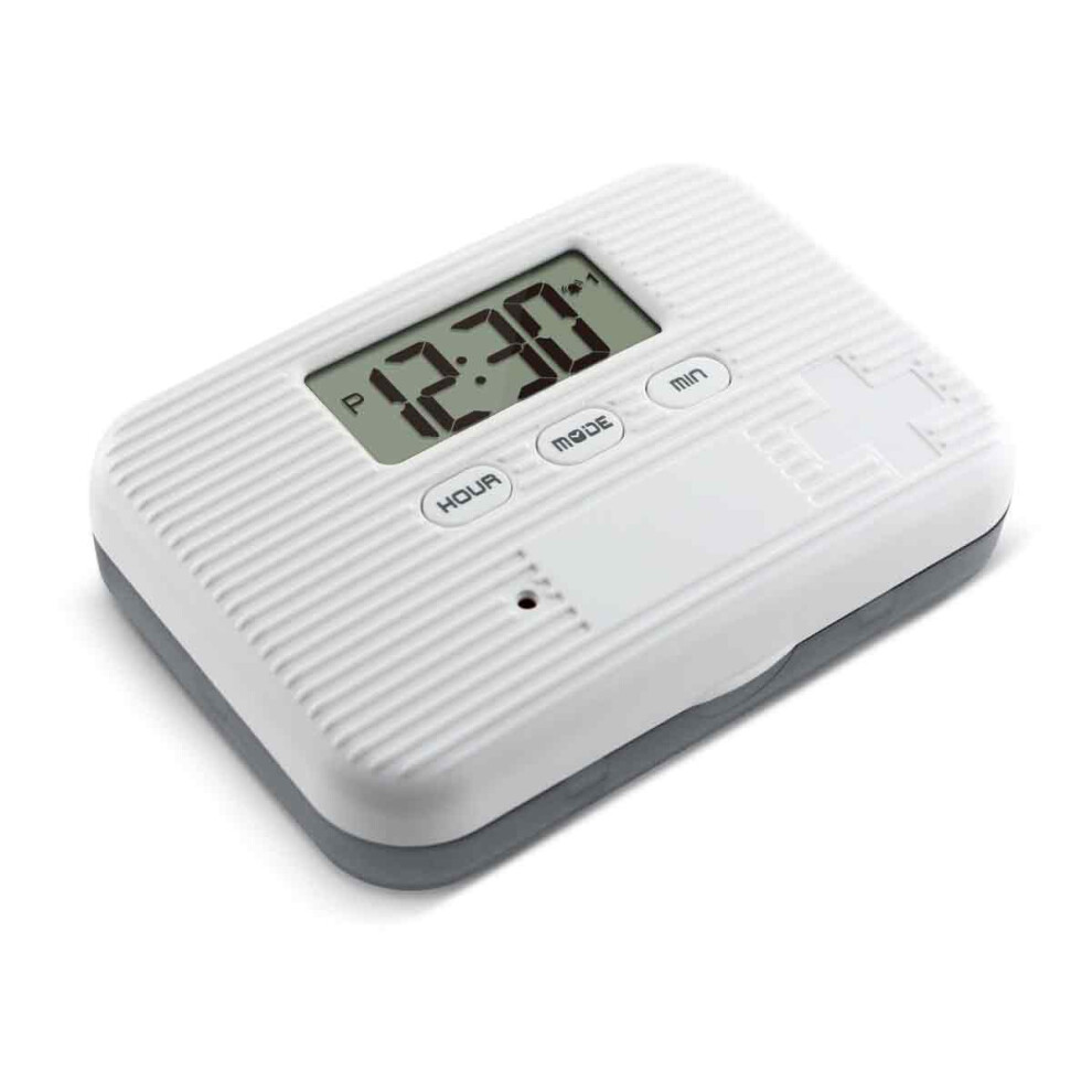 Compact Travel-Friendly Medication Box with Alarm, Electronic Pill Boxes with Dust-Proof and Moisture-Proof Seal, Automatic Pill Dispenser with Smart
