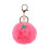 Porte-clés en peluche étoile de mer colorée de-Rouge pastèque 1