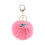 Décoration de sac d'accessoires de clé de sphère de-Rose foncé 1