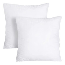 Coussin de canapé confort personnalisable, emballé sous vide, 50 x 50 cm, en microfibre de polyester pour usage intérieur, garnitures de coussin