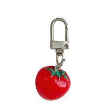 Porte-clés décoratif Tomato Girl,-Tomate fraîche courte c