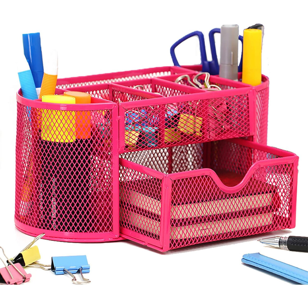 Versatile Pen Holder Stationery, Environment & Safety Guaranteed, Smoothly Drawer Organizer Facilitates Quick Access, Multi-Purpose Desktop Caddy With 9060116144440
