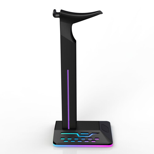 Βάση ακουστικών Deluxe, βάση ακουστικών RGB με υποστήριξη ακουστικών Universal, 7 1