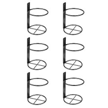 Classic Wall Mount Wine Display, Metal Wine Bottle Holder for Safe and Stylish Storage, Easy to Clean Wall Mounted Wine Rack with Corrosion-Resistant