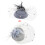 Fascinators Pillbox-Hut-Partykappe mit Pelz für Mädchen- Grau 1