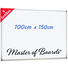 (100 x 150 cm) MOB Magnetisches Whiteboard mit kratzfester Oberfläche
