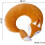 Φορητό μαξιλάρι ταξιδιού Red Fox Plush, εργονομική υποστήριξη με σχεδιασμό σε σχήμα U 3