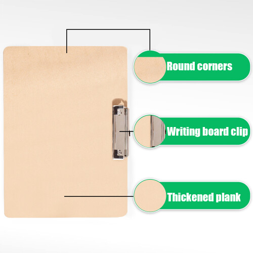Ανασυρόμενα κρεμαστά clipboards με θηλιά, στιβαρή φορητή επιφάνεια γραφής για 2