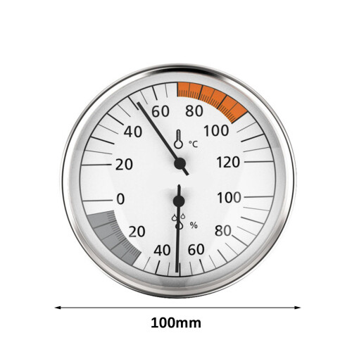 Bathhouse High Temperature Resistant Sauna Room- thermometer 1