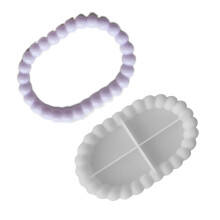 Silikon-Schmuckschalen-Formen, Schmucktablett-Formen,-Oval