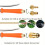 Extendable Watering Poles Durability Steel Watering Rod Rotating 5