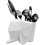 Multifunctional Elephant Cutlery Drainer, Draining Cutlery Drying Rack Silicone Material for Kitchen (White) 1