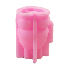 Crown Dinosaur Candle Mould Silicone Molds Ornament Plasters
