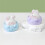Silicone Mould 3D Cup Rabbit Candle Molds Casting Molds-3 5