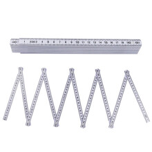 2Pcs 2 meter Foldable Measuring Stick with Clear Metric Marking