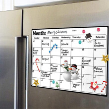 Marker mit ultrafeiner Spitze, magnetischer Whiteboard-Kalender mit fleckenabweisender Oberfläche, Kühlschrank-Whiteboard für optimale