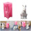 3D Rabbits Shape Silicone Candle Molds Epoxy Resin Silicone 2