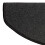 (Anthrazit) Stufenmatten Treppen-Teppich 15er Set Halbrund 23,5 x 65 cm 6