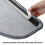 (Anthrazit) Stufenmatten Treppen-Teppich 15er Set Halbrund 23,5 x 65 cm 4