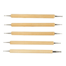 3/5/8 Pcs Leather Craft Tool Leather Craft Modeling-5 piece set