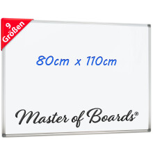(80 x 110 cm) MOB Magnetisches Whiteboard mit kratzfester Oberfläche