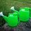 Extra Long Spout Durable Watering-5 liters green 1 spr 5
