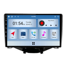 RoverOne 6G+128G Car Multimedia Player Autoradio CarPlay Bluetooth Android Radio GPS für Peugeot 108 Toyota Aygo B40 2014 - 2021
