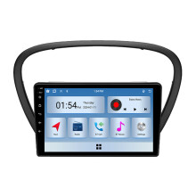 RoverOne 6G+128G Multimediální Přehrávač Autorádio CarPlay Bluetooth Android Radio GPS pro Peugeot 607 2004 - 2010