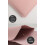 (Pink) PU Leather Portable Keyboard Carrying Case Storage Bag Dustproof Protective Case for Logitech K380 9