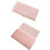 (Pink) PU Leather Portable Keyboard Carrying Case Storage Bag Dustproof Protective Case for Logitech K380 2