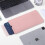 (Pink) PU Leather Portable Keyboard Carrying Case Storage Bag Dustproof Protective Case for Logitech K380 4