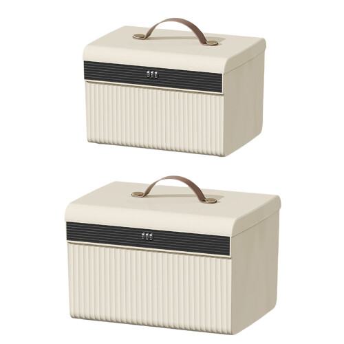 Large Capacity Storage Trunk Plastic Lockable Organiser Box-L 2