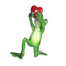 Resins Couple Lover Frogs Figurine Wedding Funny-courtship frog