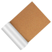 Self-Adhesive Cork Roll 1mm Thick 20cmx200cm For Wall Decor Diy Crafts